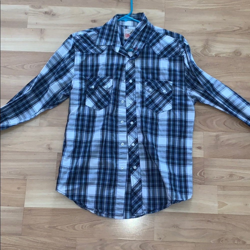 Vintage Wrangler Button Up